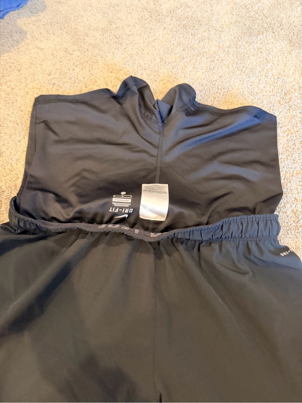 Nike Women's Black Athletic Running Shorts - Picture 5 of 8